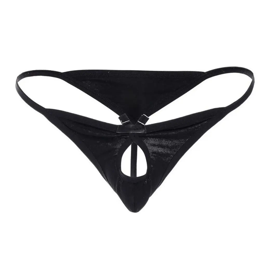 Men’s Open Ring Strap Thong – Bold Cut-Out Designer Underwear
