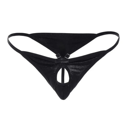 Men’s Open Ring Strap Thong – Bold Cut-Out Designer Underwear
