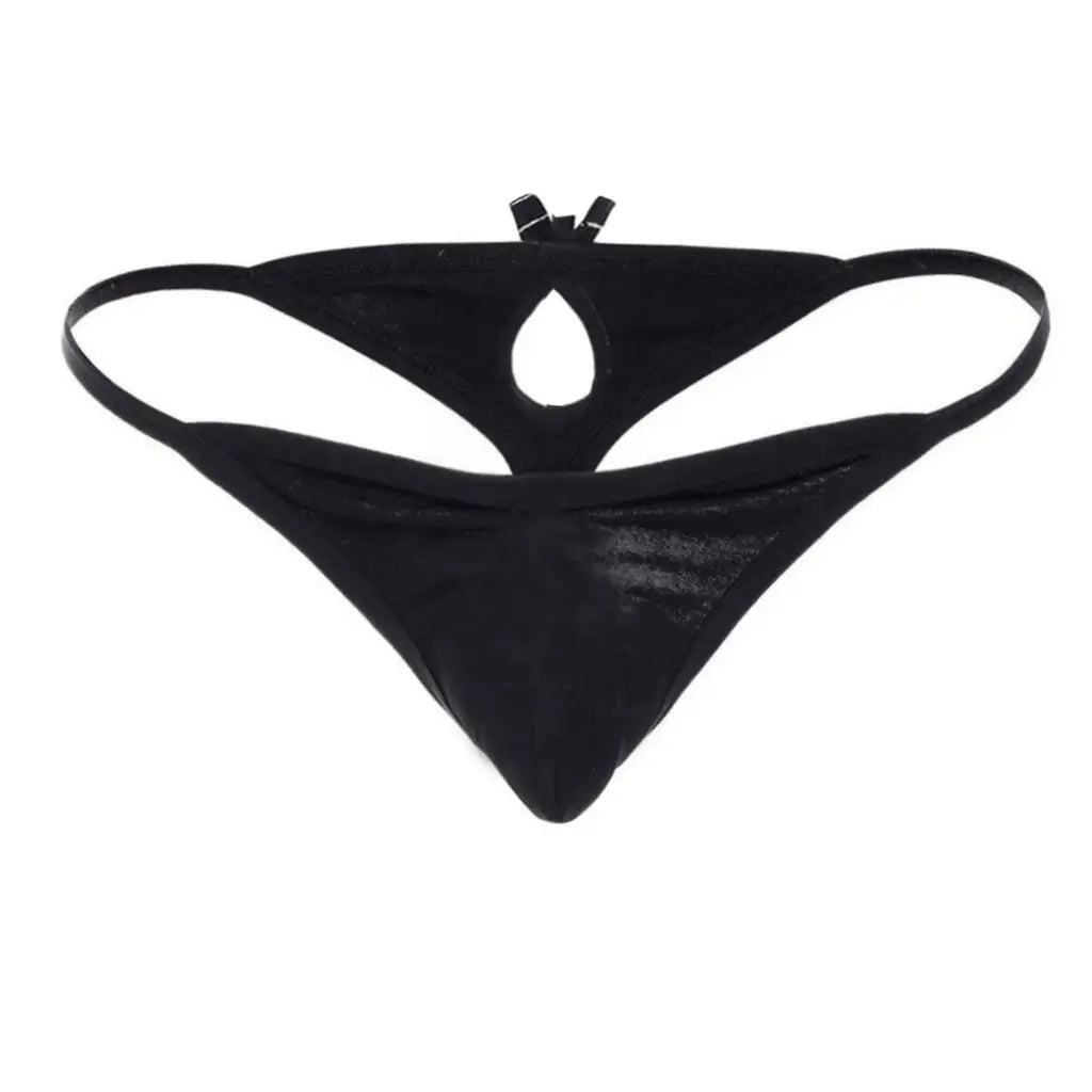 Men’s Open Ring Strap Thong – Bold Cut-Out Designer Underwear