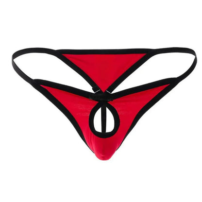 Men’s Open Ring Strap Thong – Bold Cut-Out Designer Underwear