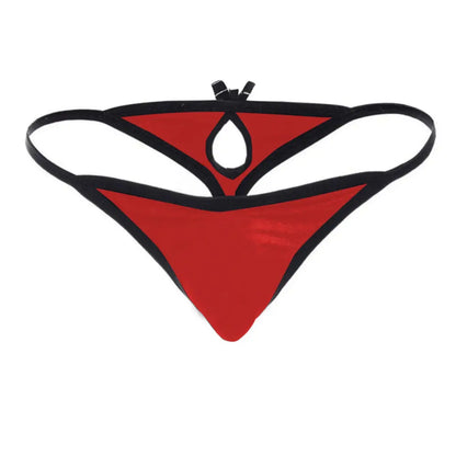 Men’s Open Ring Strap Thong – Bold Cut-Out Designer Underwear