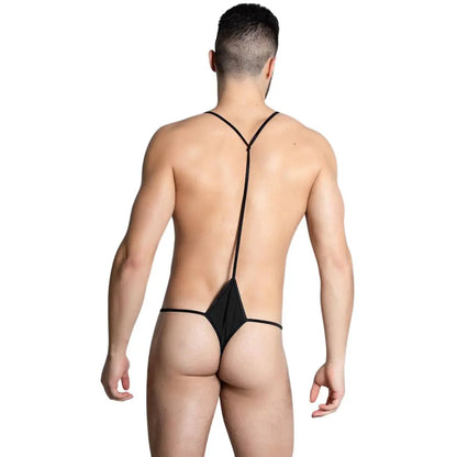 Men’s Minimal Strap Suspender Thong – Sleek Body Harness Lingerie
