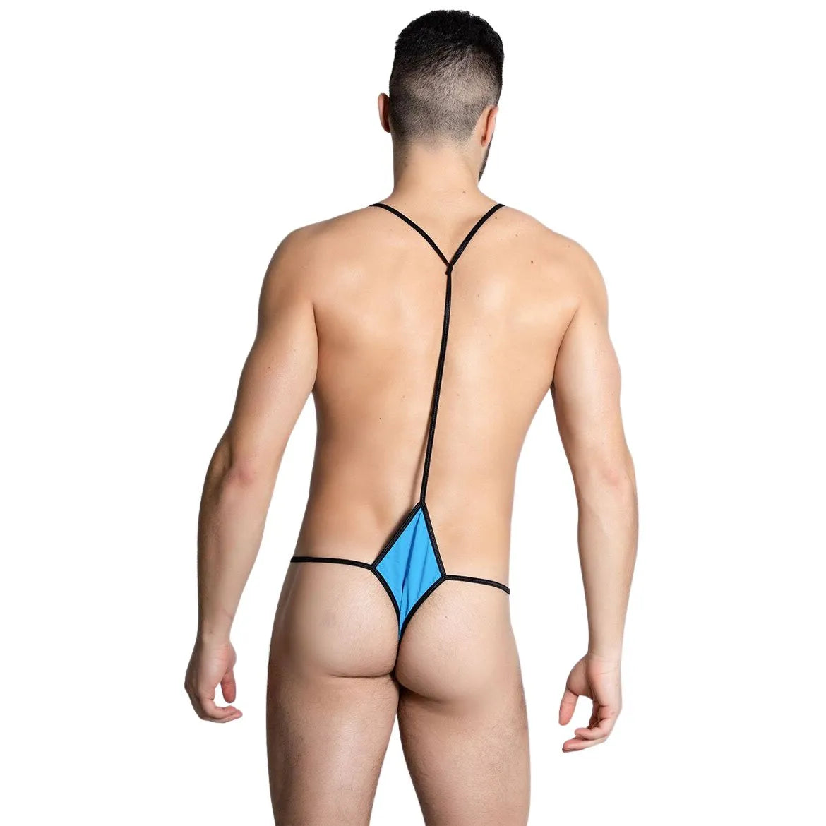 Men’s Minimal Strap Suspender Thong – Sleek Body Harness Lingerie