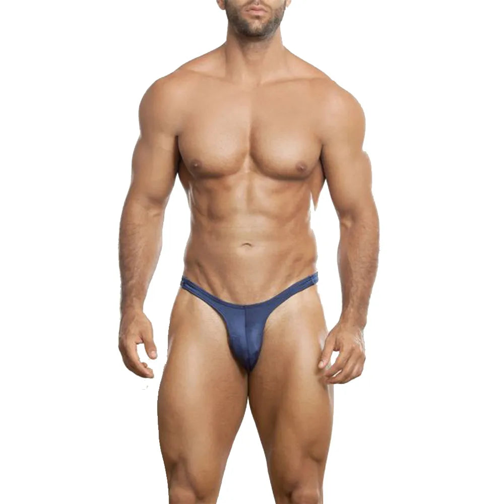 Men’s Minimal Low Rise Thong – Soft Stretch Exotic Underwear