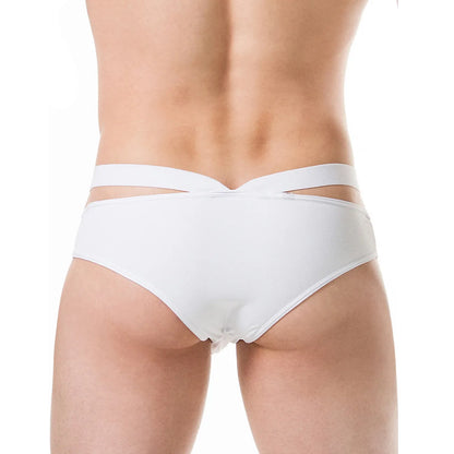 Men’s Cross Strap Low Rise Brief – Modern Designer Comfort Underwear