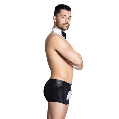 Men’s Tuxedo Boxer Brief Set – Formal Inspired Designer Lingerie