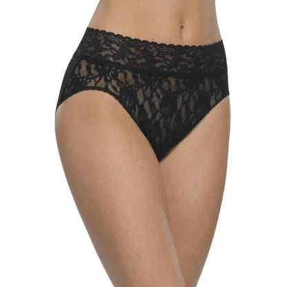 Women’s High Waist Floral Lace Brief Panty – Soft Stretch Sexy Lingerie Bottomwear