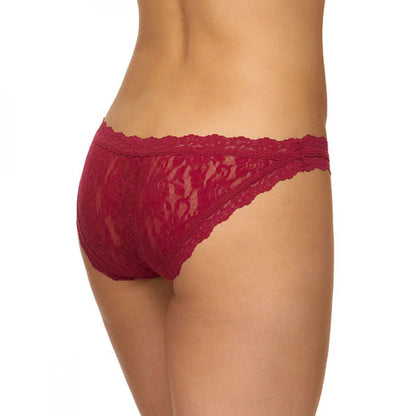 Premium Women’s Floral Lace Bikini Panty – Elegant Low-Rise Sheer Intimate Bottomwear