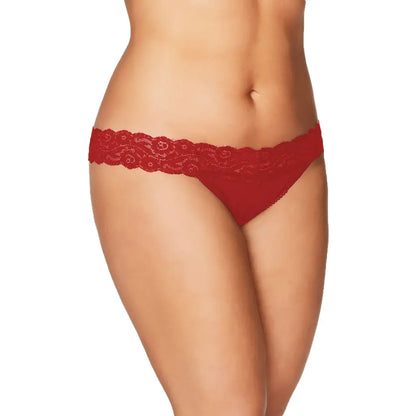 Women’s Lace Waist Bikini Panty – Soft Stretch Comfortable Everyday Innerwear