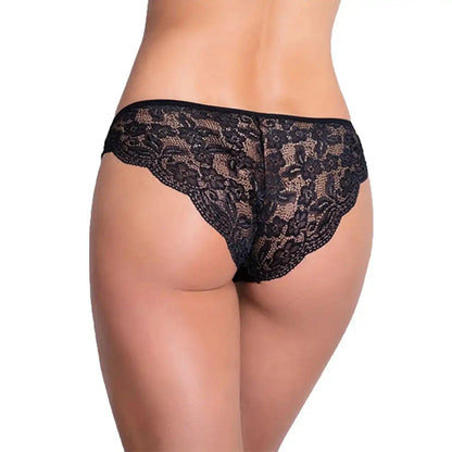 Women’s Floral Lace Bikini Panty – Soft Stretch Elegant Everyday Innerwear