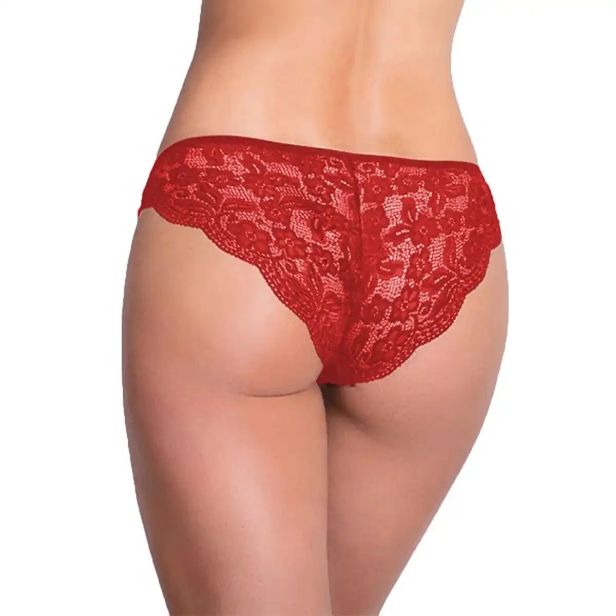 Women’s Floral Lace Bikini Panty – Soft Stretch Elegant Everyday Innerwear