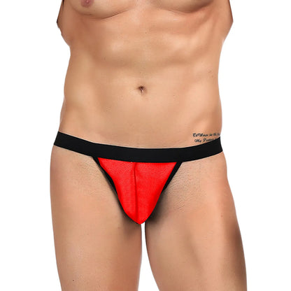  Premium men's micro mesh thong featuring a breathable honeycomb fabric, a supportive contoured pouch, and a thin low-rise waistband for a seamless fit.