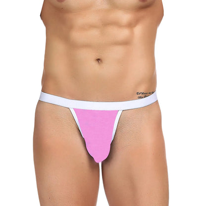  Premium men's micro mesh thong featuring a breathable honeycomb fabric, a supportive contoured pouch, and a thin low-rise waistband for a seamless fit.