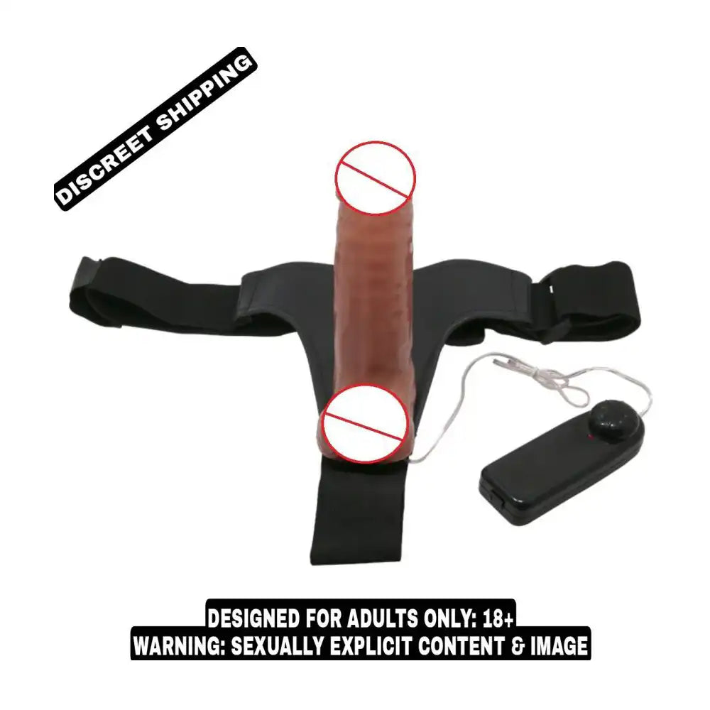 Adjustable wearable harness with vibration controller and secure support belt system.