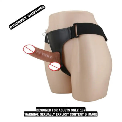 Adjustable wearable harness with vibration controller and secure support belt system.