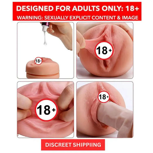Jumbo cup teaser male relax massager with soft flexible handheld design and reusable construction.
