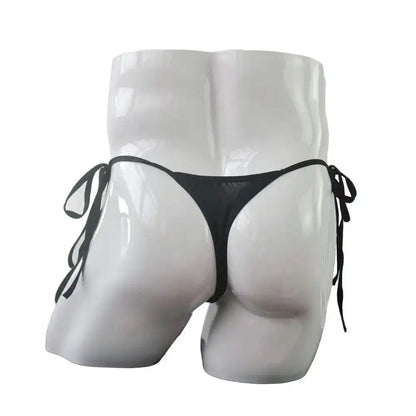 men’s Multicolor adjustable tie-side micro bikini brief with minimal design