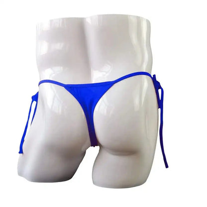 men’s Multicolor adjustable tie-side micro bikini brief with minimal design