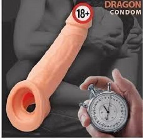 Transparent reusable silicone sleeve featuring an extra dotted textured surface and stretchable design.
