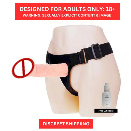 Men's reusable extra dotted silicone sleeve with adjustable waist support belt and stretchable design.