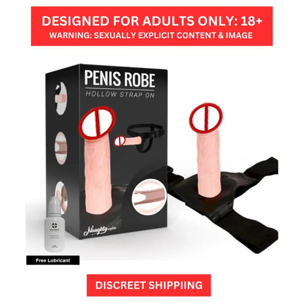 Men's reusable extra dotted silicone sleeve with adjustable waist support belt and stretchable design.