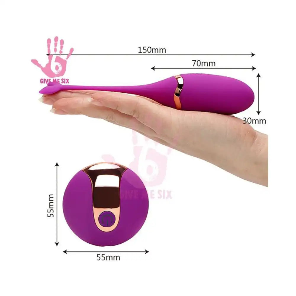 Mini fish wireless vibrating massager for women with waterproof rechargeable remote-control design.
