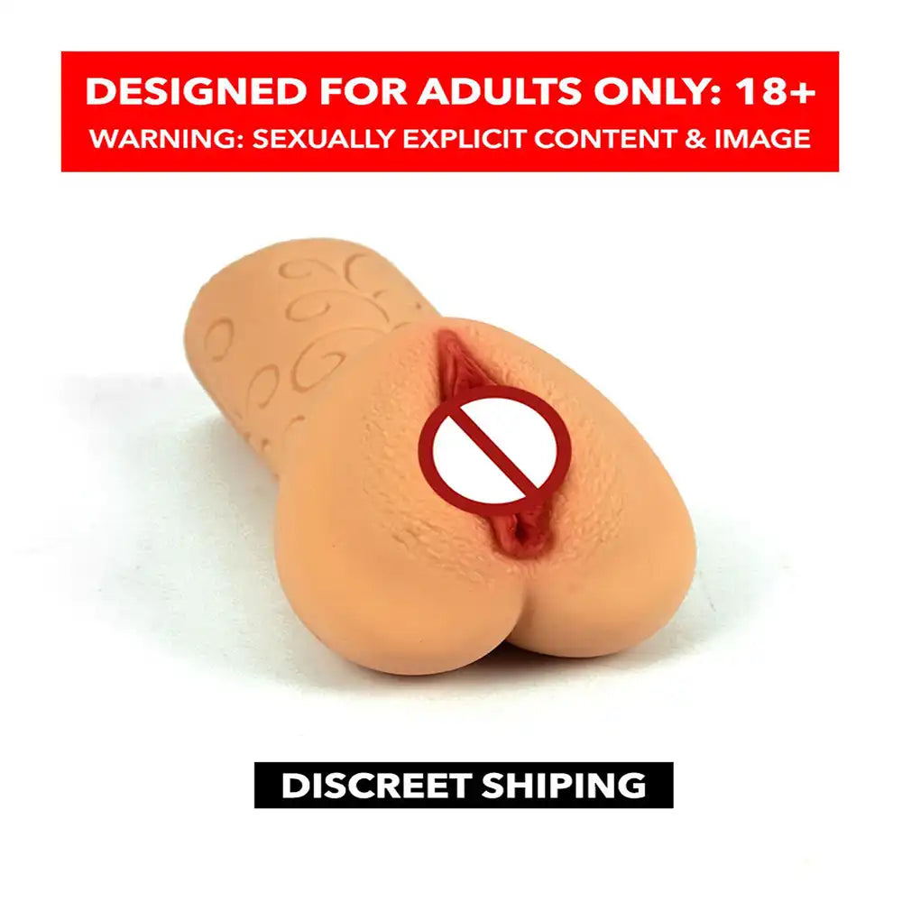Mini pocket massager for men with compact handheld design and soft-touch construction.