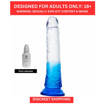 Multi color rainbow wellness massager for women with flexible curved design and suction base.