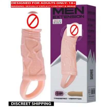 Soft silicone sleeve dragons reusable condom with textured flexible design and washable construction.